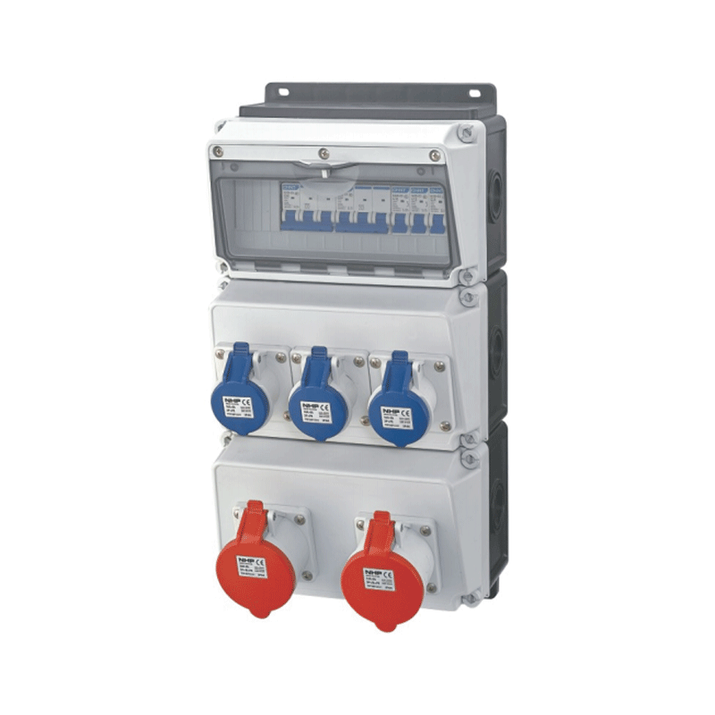 Combined socket distribution box